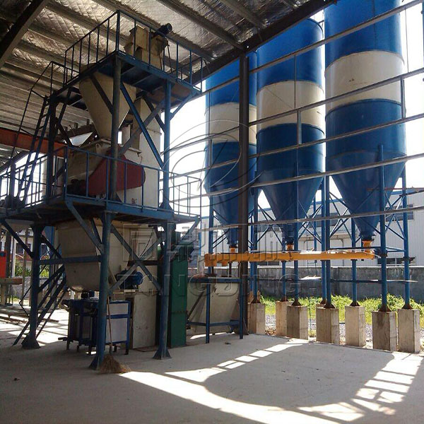 浙江杭州干粉砂漿生產(chǎn)線(xiàn)